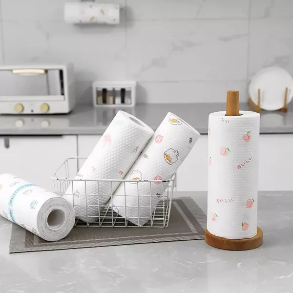 sg-11134201-22120-25cqqfjljglv68.webp Disposable Stain Removal Kitchen Towel Paper Tissue 50pcs Washable Cookware Utensil Dish Cloth Rag