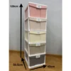 sg-11134201-22120-n5q6xo25szkvb7.webp 5 Tier Plastic Cabinet Storage Drawer Cupboard Rack Cloths Organizer
