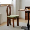 sg-11134201-7rfhz-m9fejnsgyx0i5a.webp French Vintage Dining Chair Nordic Mermaid Makeup Backrest Chair Dressing Chair Solid Wood Chair