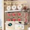 Transparent Storage Box Stackable With Lid Large Capacity Clothes Toys Sundries Storage Organizer