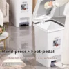 Pedal Trash Can Pedal Trash Bin 20L