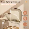 5kg Pet Food Storage Box Bucket Durable Sealed Home Rice Bucket Container Dog Cat Food Snack Box Moisture proof