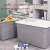 Storage Box with Wheels Handle Lid Multi Size Thickened More sturdy