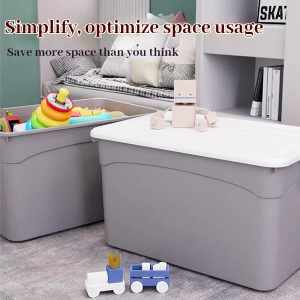 Storage Box with Wheels Handle Lid Multi Size Thickened More sturdy