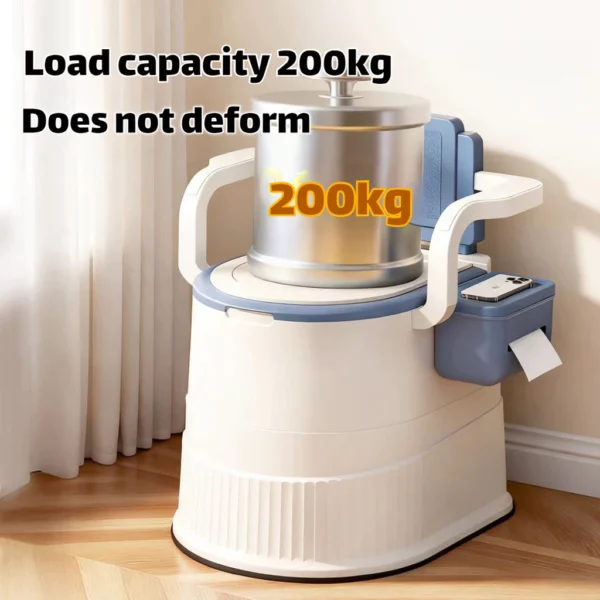 sg-11134201-822zs-mi9zfx8n51xi9e.webp Mobile Portable Toilet Bowl Pregnant Women Adult Home Indoor Room Commode Seat