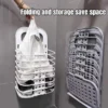 Foldable Large Capacity Laundry Basket Portable Clothes Storage Basket Space Saving Home Organizer