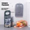 Foldable Large Capacity Laundry Basket Portable Clothes Storage Basket Space Saving Home Organizer